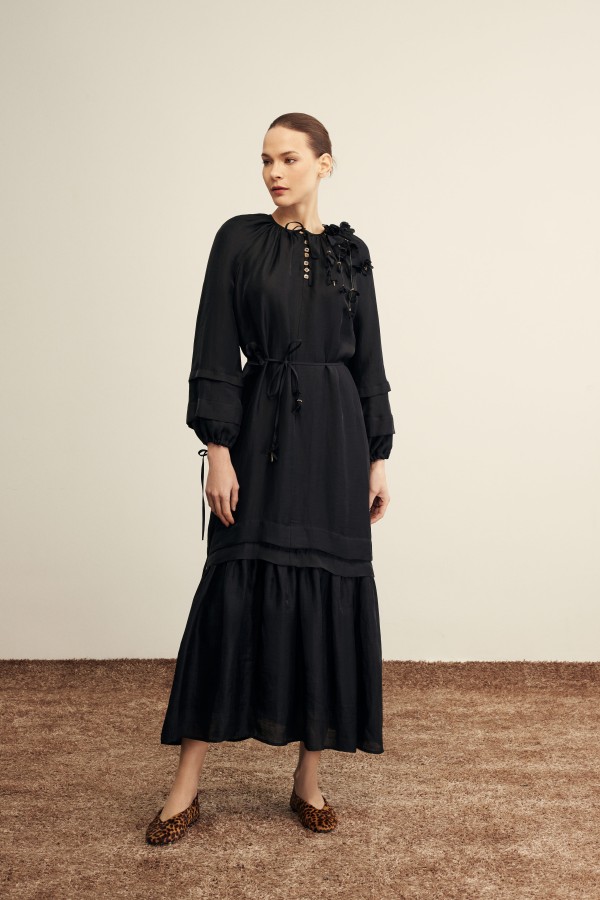 Venöve - Aura Elbise Siyah