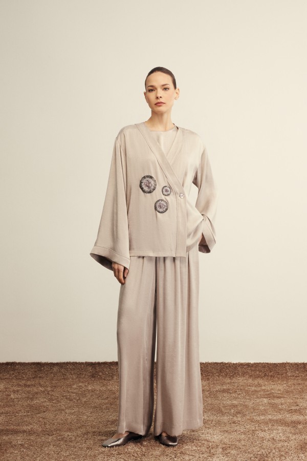 Venöve - Emmy Takım Gri