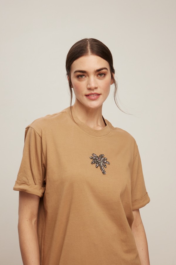 Venöve - Lola Tshırt Camel