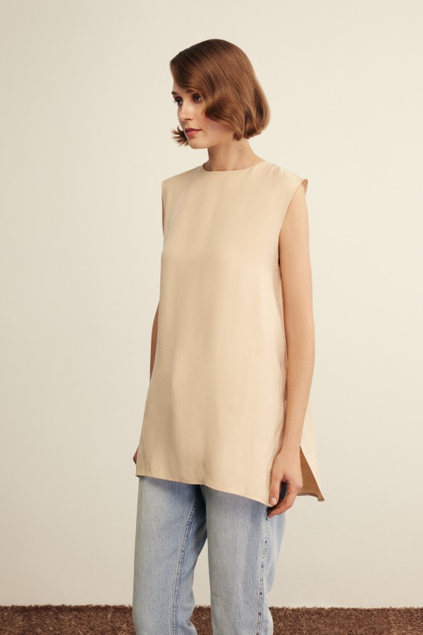 Venöve - Mayla Bluz Bej