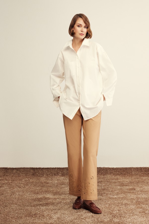 Venöve - Paula Gömlek Beyaz