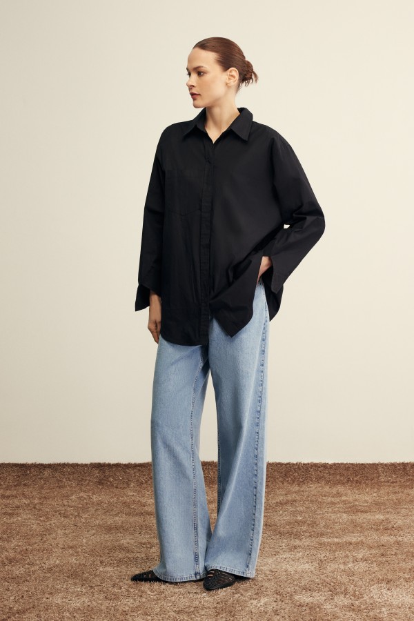 Venöve - Paula Gömlek Siyah