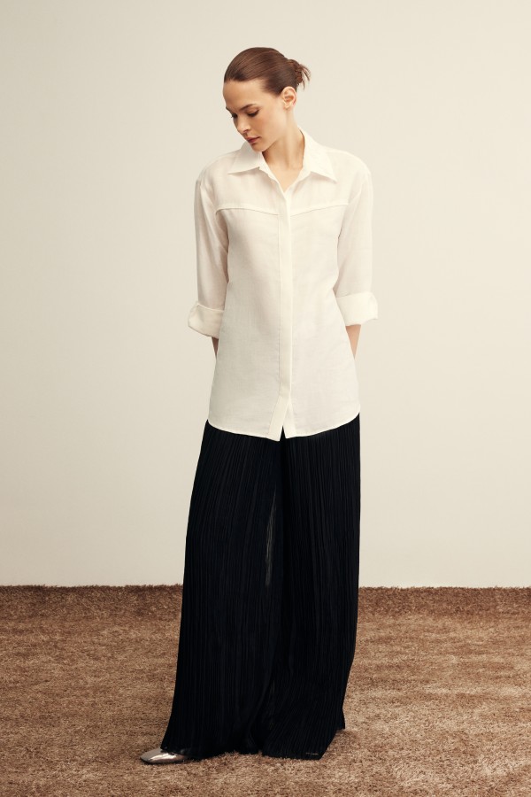 Venöve - Thomas Gömlek Beyaz