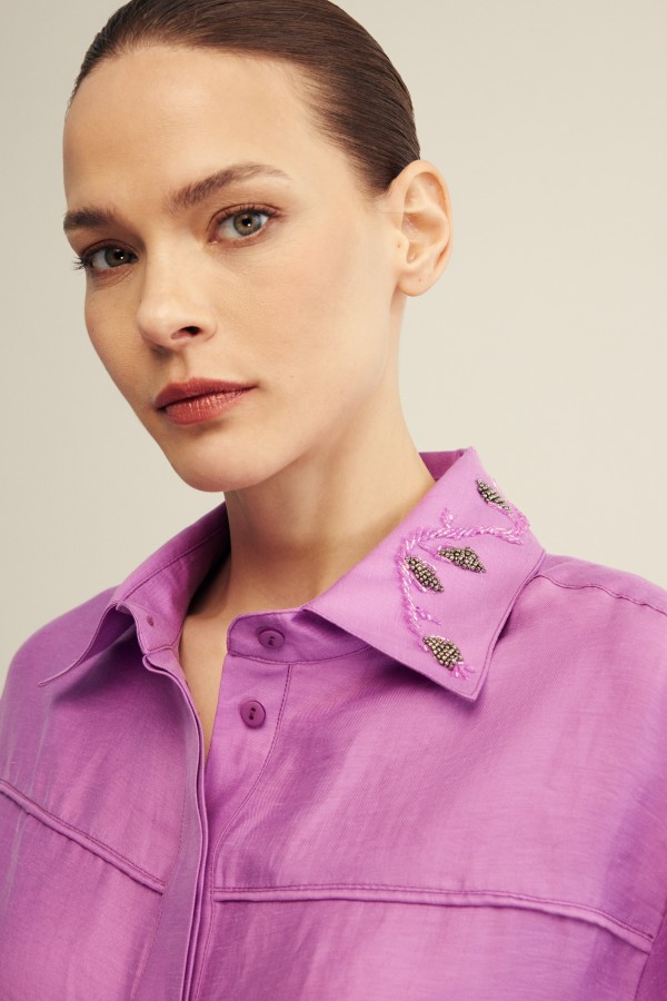 Venöve - Thomas Gömlek Fuşya